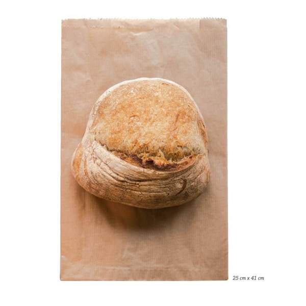 Ekmek Kese Kağıdı Çizgili Şamua 25x41 cm 2